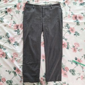 GAP Grey Slim Cropped Trousers Office Business